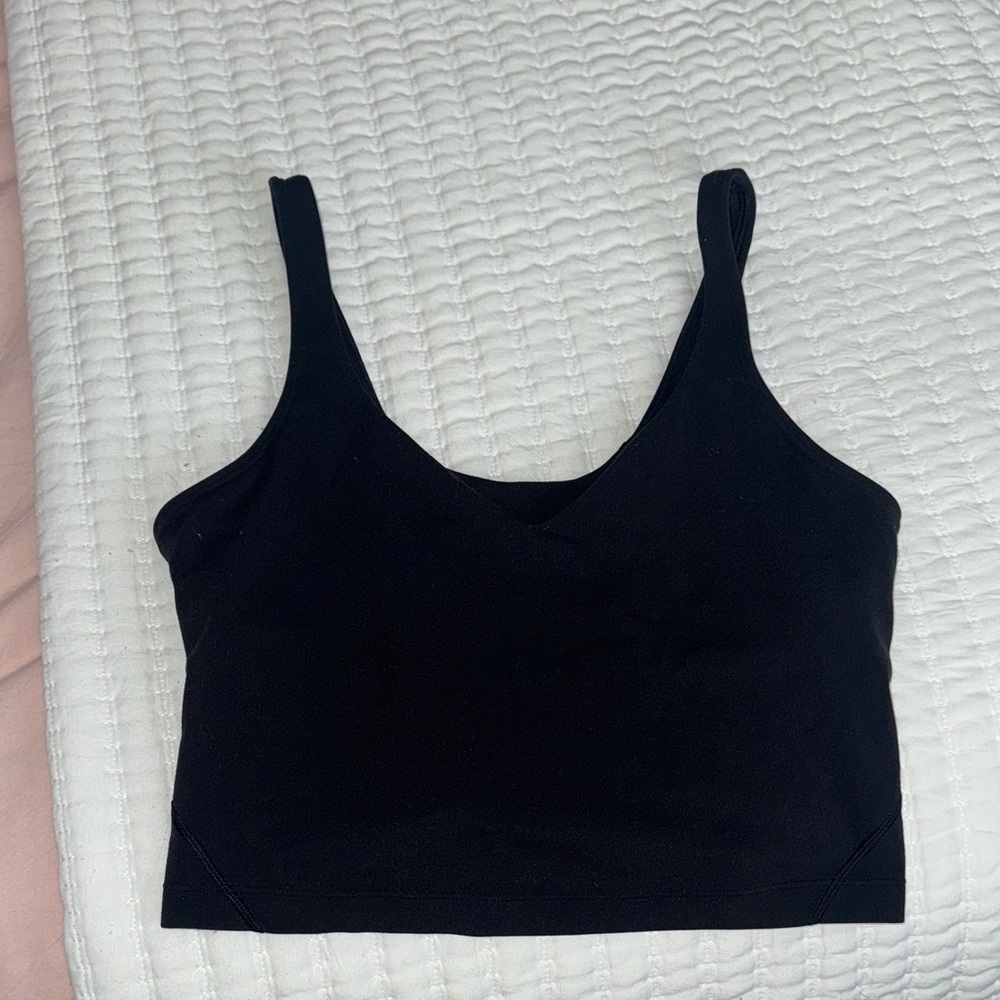 Lululemon Align Black Crop Top
